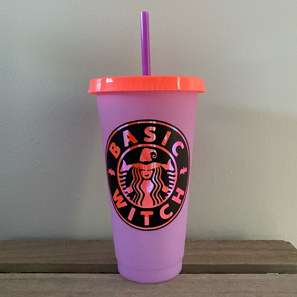 New! Basic Witch color changing cold cup